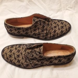 Geometric Suede Robert Clergerie Loafers